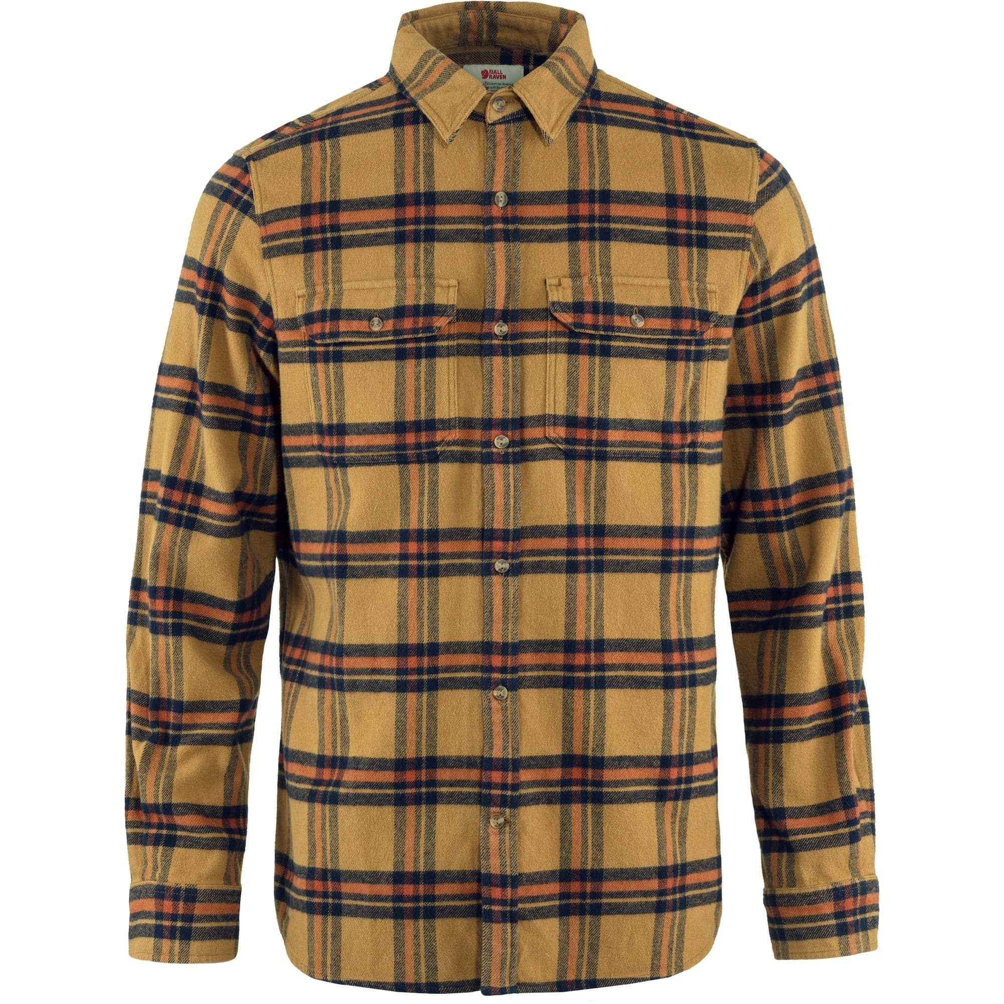 Fjällräven Shirt L / Buckwheat Brown-Autumn Leaf Fjällräven Övik Heavy Flannel Shirt M's