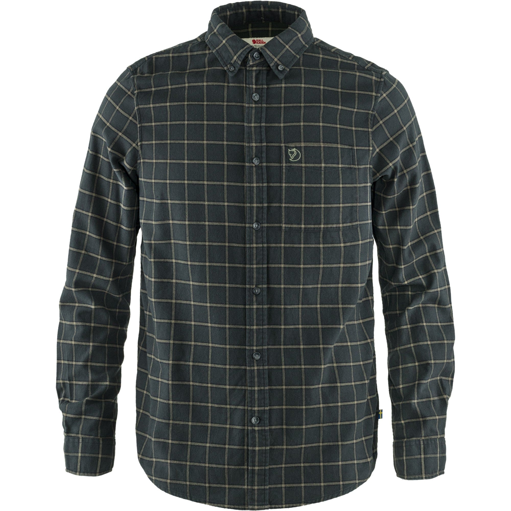 Fjällräven Shirt M / Dark Grey Fjällräven Övik Flannel Shirt M's