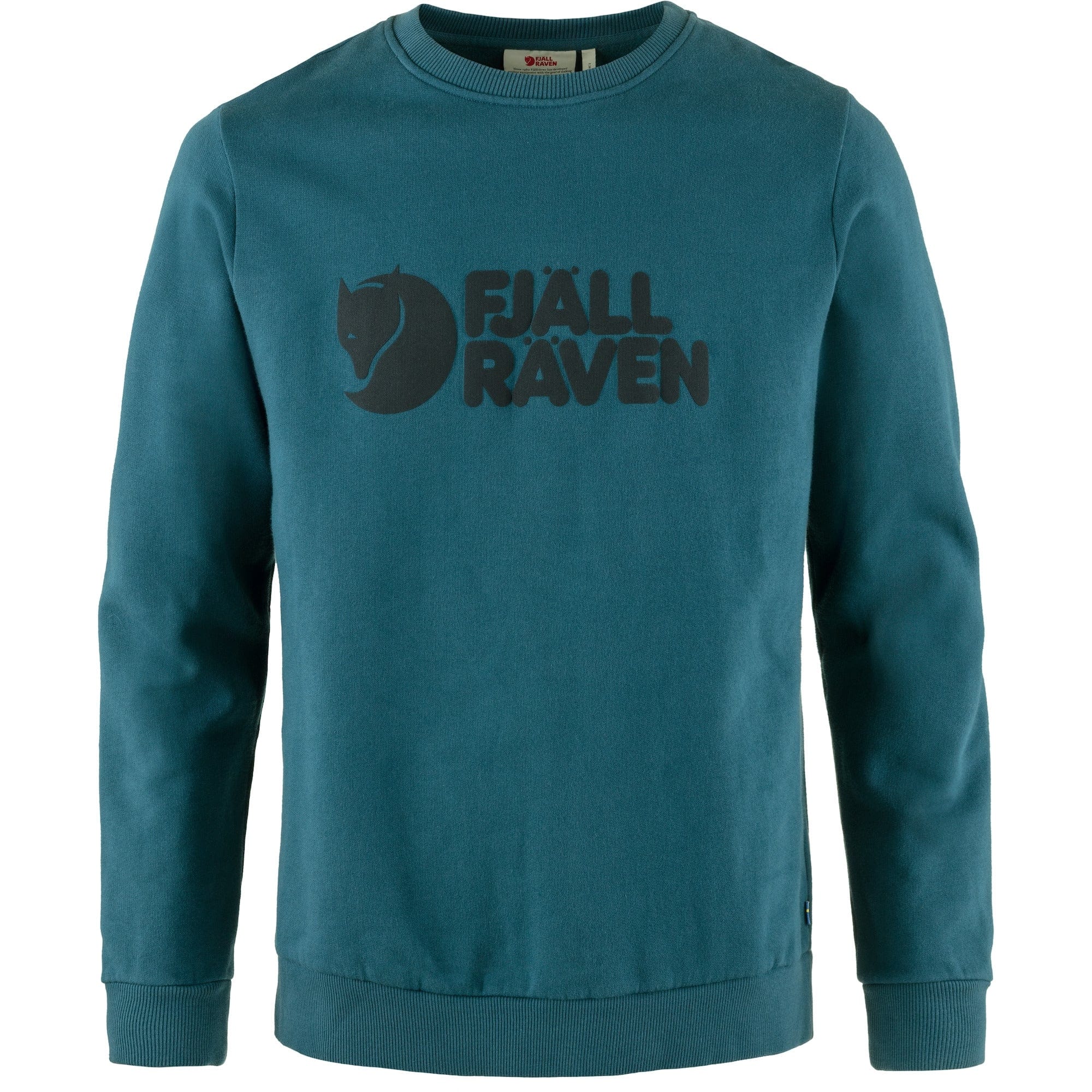 Fjällräven Sweater M / Deep Sea Fjällräven Logo Sweater M Deep Sea