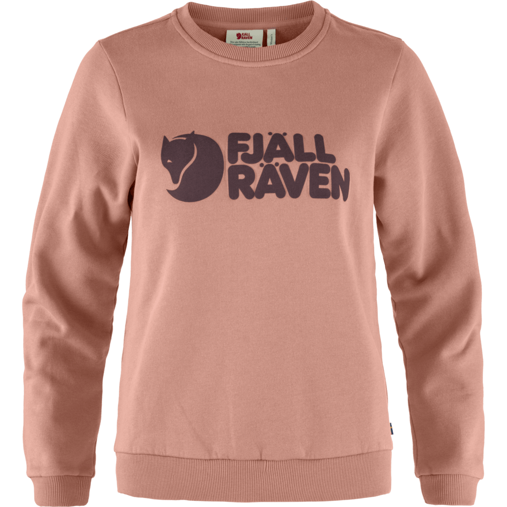 Fjällräven Sweater S / Dusty Rose-Port Fjällräven Logo Sweater W