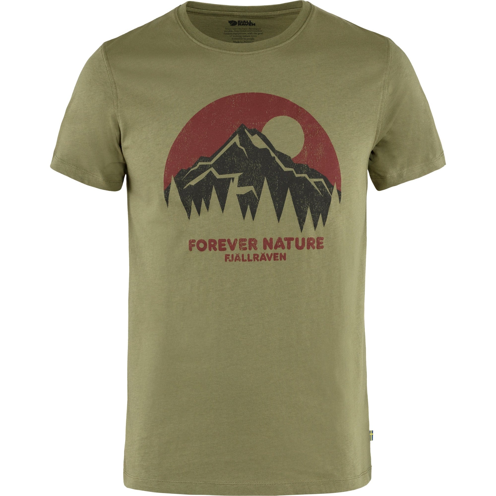 Fjällräven T-Shirt L / Green Fjällräven Nature T-shirt M