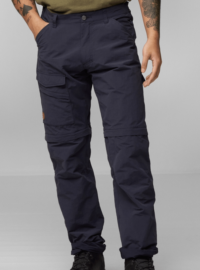 Fjällräven Trousers 56 EU / Dark Grey Fjällräven Travellers MT Zip-Off Trousers M's