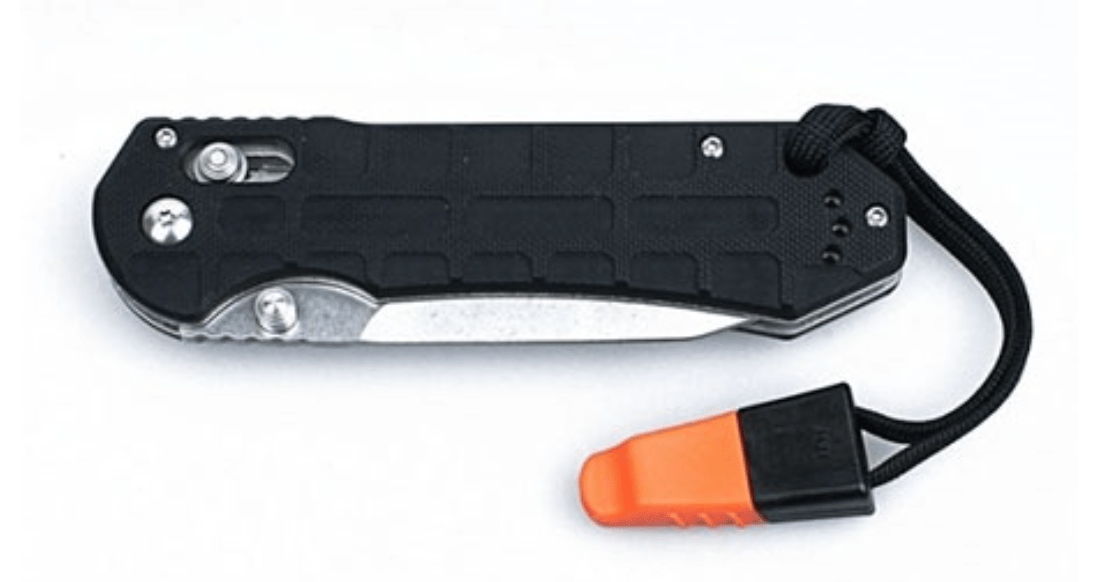 Ganzo Knife Ganzo One-handed knife G7452 with whistle PE