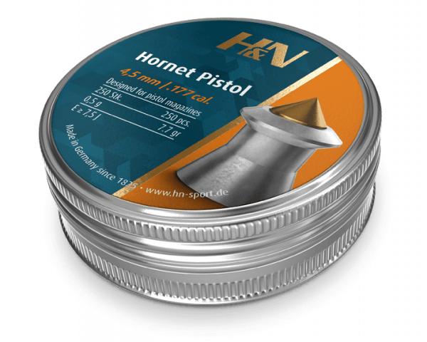 H&N Sport Pellets 4.5 mm (.177) H&N Hornet Pistol Pellets