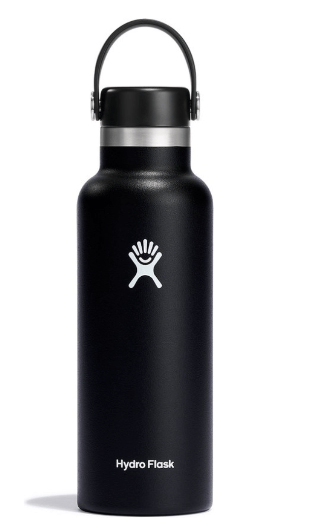 Hydro Flask Bottles & Flasks Black Hydro Flask Standard Mouth 21oz (621ml)