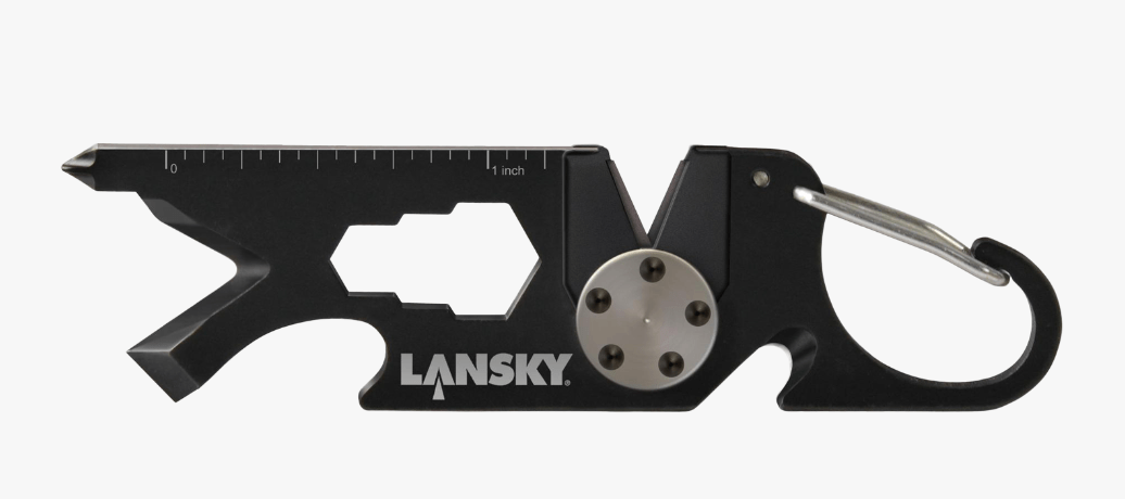 Lansky Accessories The Roadie™ 8 in 1 Keychain Knife Sharpener