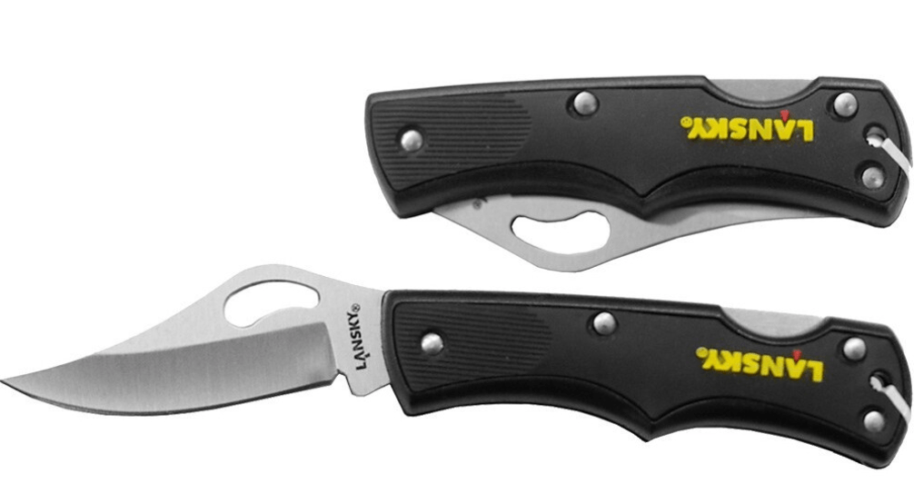 Lansky Knife Black Lansky Small Lockback Knife