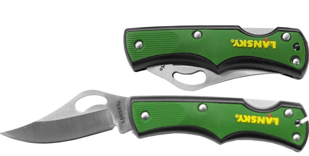 Lansky Knife Green Lansky Small Lockback Knife