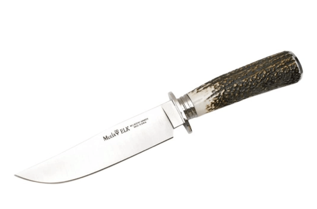 Muela Knife Muela Hunting Knife with Leather Sheath ELK-14A.I