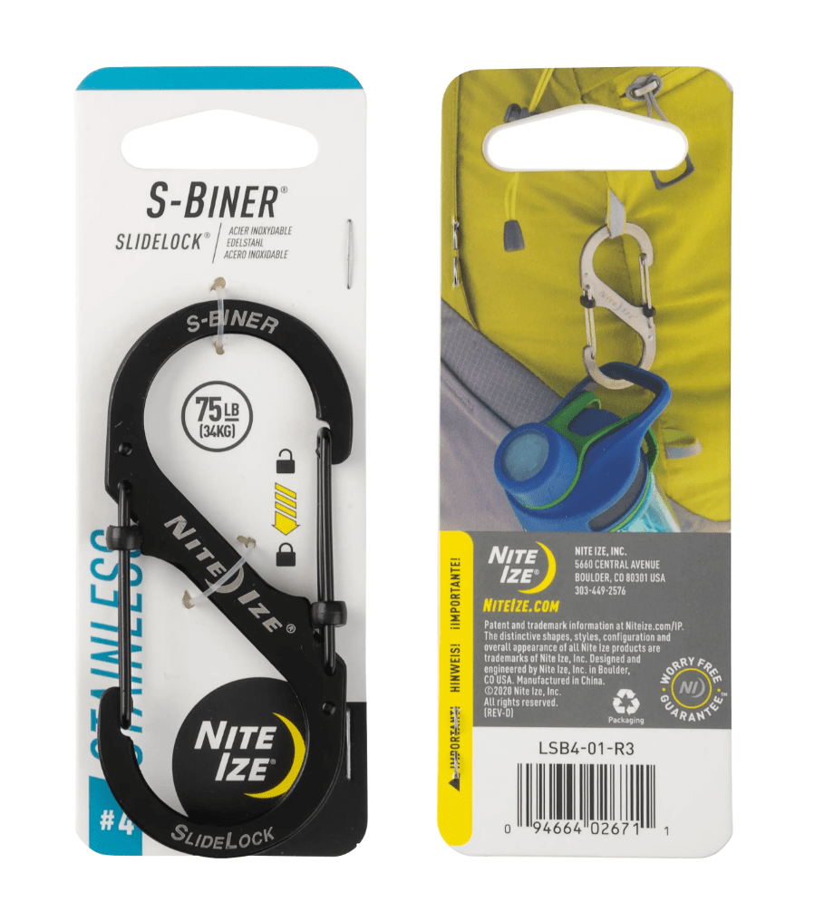 Nite Ize Carabiner S-BINER® SLIDELOCK® STAINLESS STEEL