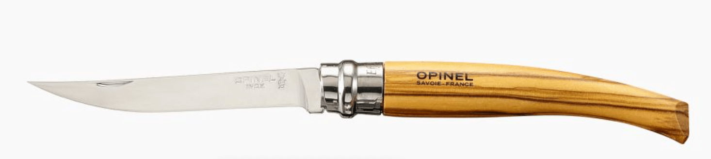 Opinel Knife Pencil Box Slim Line 10 Olive Tree