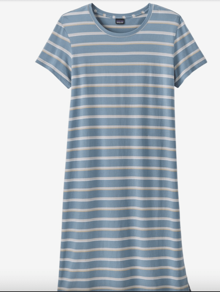 Patagonia Dress S / Light Plume Grey Patagonia Regenerative Organic Certified™ Cotton T-Shirt Dress