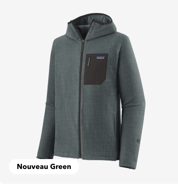 Patagonia Fleece L / Nouveau Green Patagonia R1® Air Full-Zip Hoody