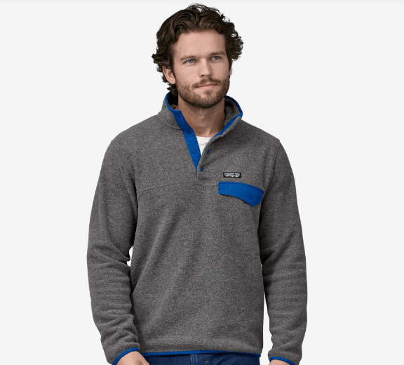 Patagonia Fleece Patagonia Men's Lightweight Synchilla® Snap-T® Fleece Pullover
