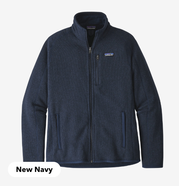 Patagonia Fleece S / New Navy Patagonia Men's Better Sweater Fleece Jacket