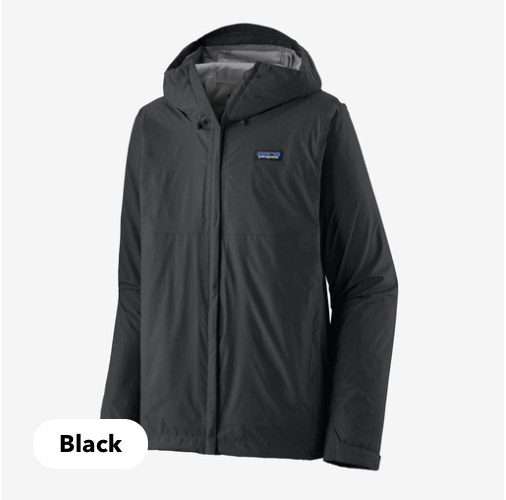 Patagonia Jacket 2XL / Black Patagonia Men's Torrentshell 3L Rain Jacket