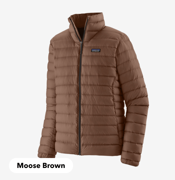 Patagonia Jacket L / Moose Brown Patagonia Men's Down Sweater