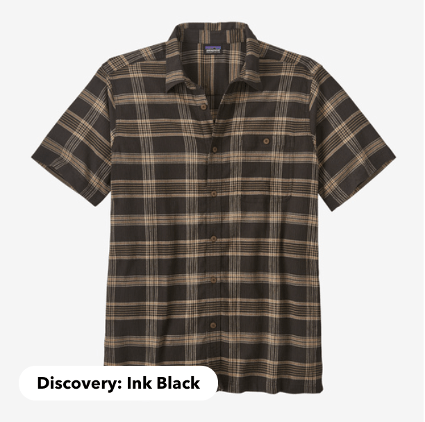 Patagonia Shirt S / Discovery: Ink Black Patagonia Men's A/C™ Shirt