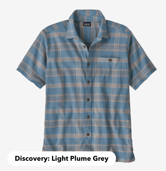 Patagonia Shirt S / Light Plume Grey Patagonia Men's A/C™ Shirt