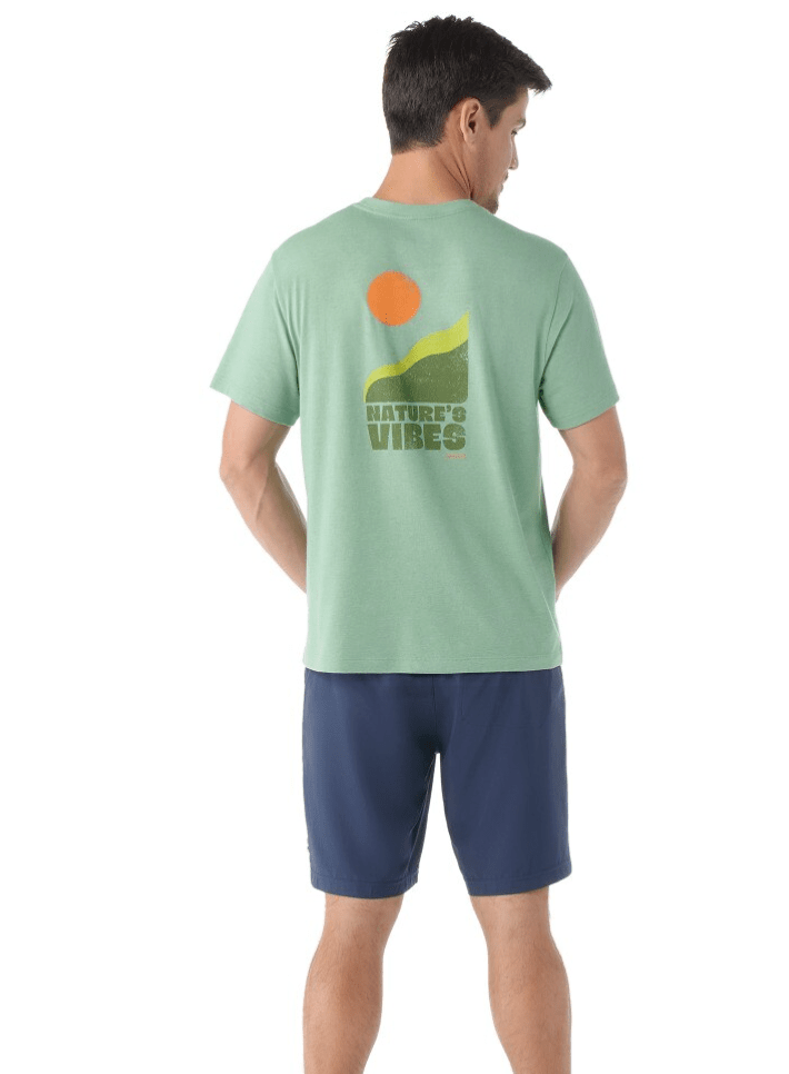 Smartwool T-Shirt Smartwool T-shirt with Nature's Vibes Print