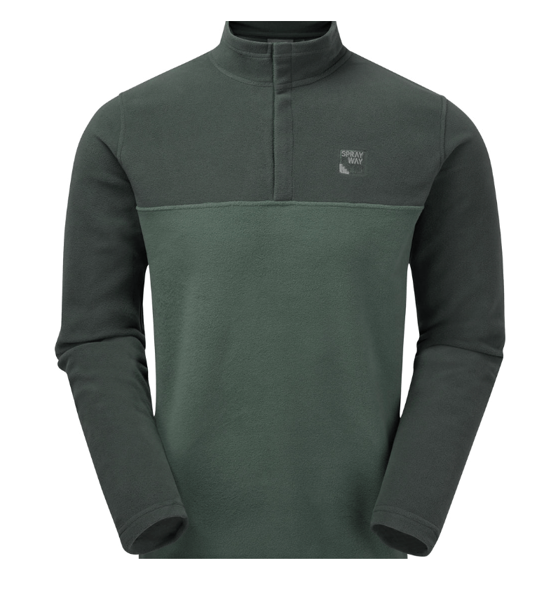 Sprayway Fleece L / DarkSpruce/Conifer Sprayway Storr Micro Snap Fleece