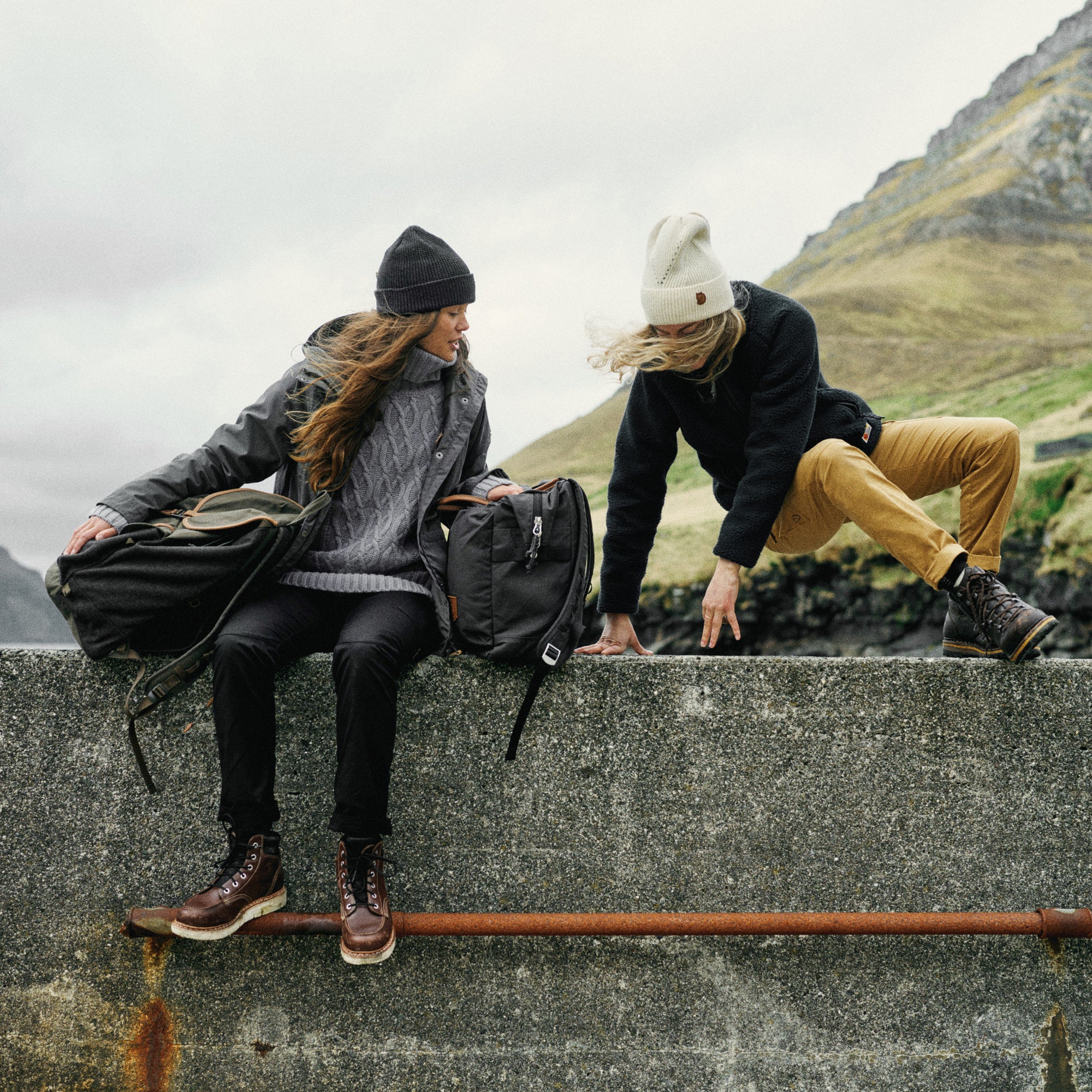 Fjallraven Directional Rib Beanie