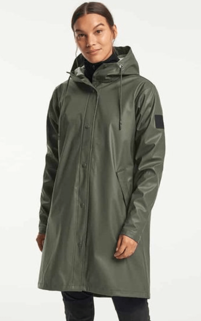 Tenson Rain Jacket XS / Olive Tenson Apelviken PU Coat