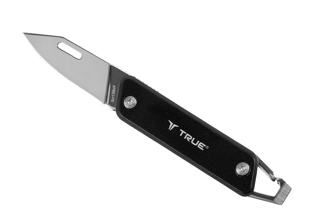 True Utility Knife True Utility Modern Keychain Knife Black