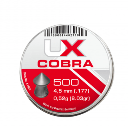 Umarex Pellets UX Cobra Pellets 4.5 mm (.177) Pellet
