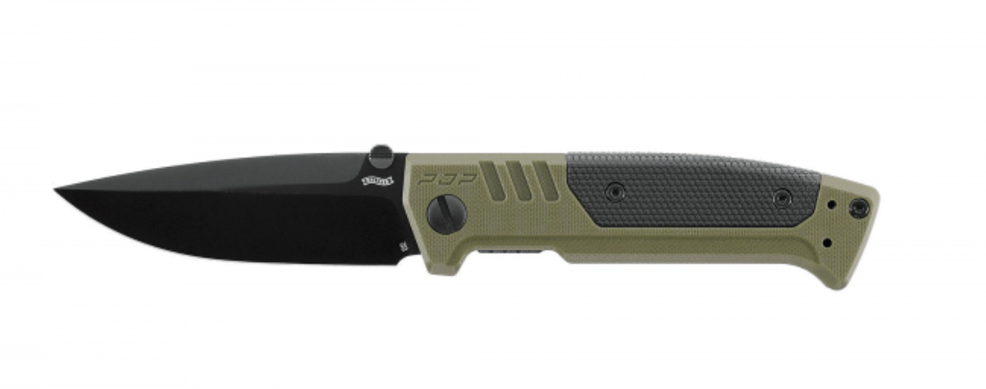 Walther Knife Green Walther PDP Spearpoint Folder
