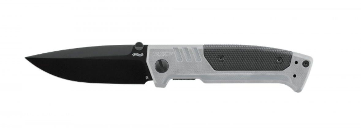 Walther Knife Tungsten Gray Walther PDP Spearpoint Folder