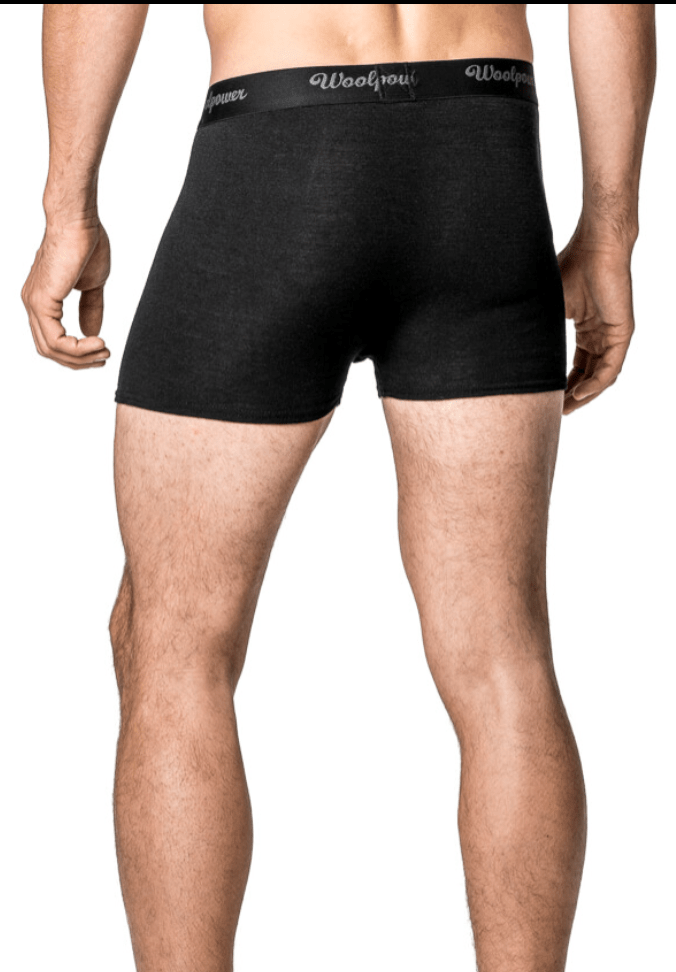 Woolpower Boxer Shorts L / Black Woolpower Boxer M's Base Layer