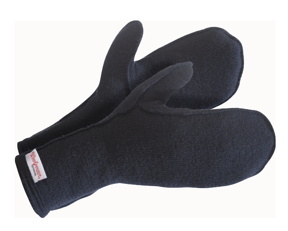 Woolpower Gloves M / Black MITTENS THIN 400g