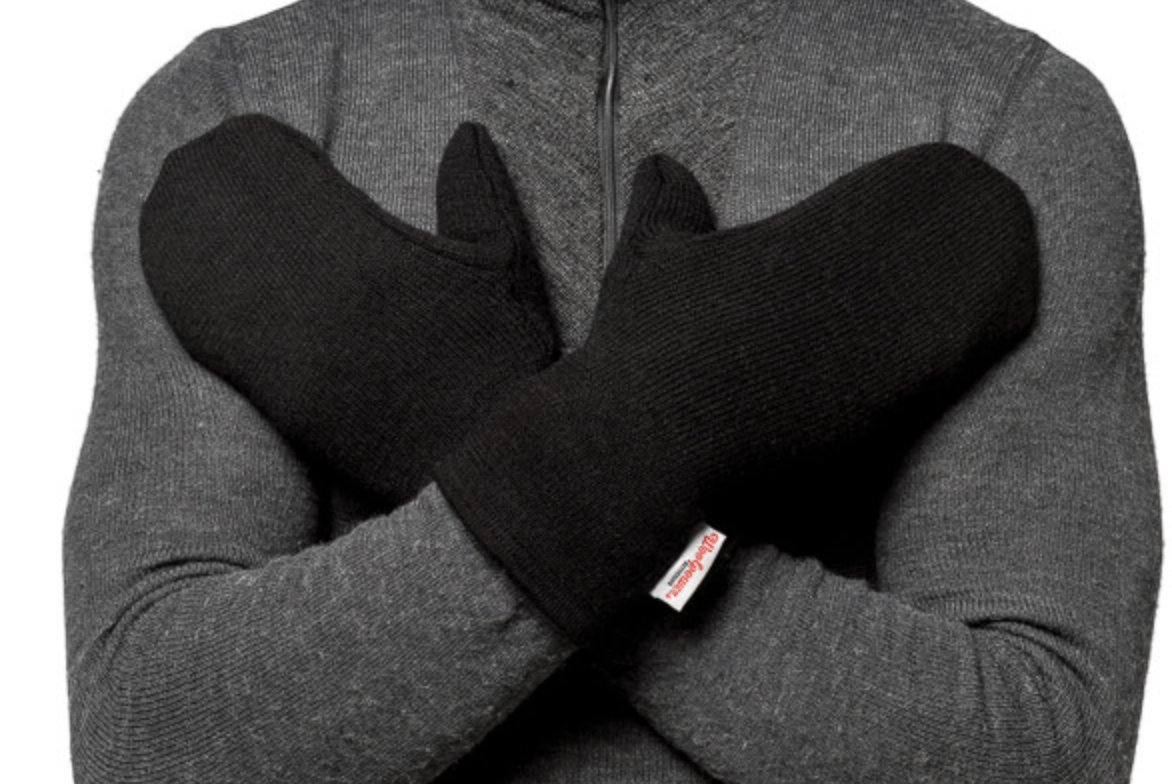 Woolpower Gloves M / Black Woolpower Mittens 400 g Gloves