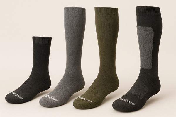 Woolpower sokken collectie - classic, knie en ski sokken