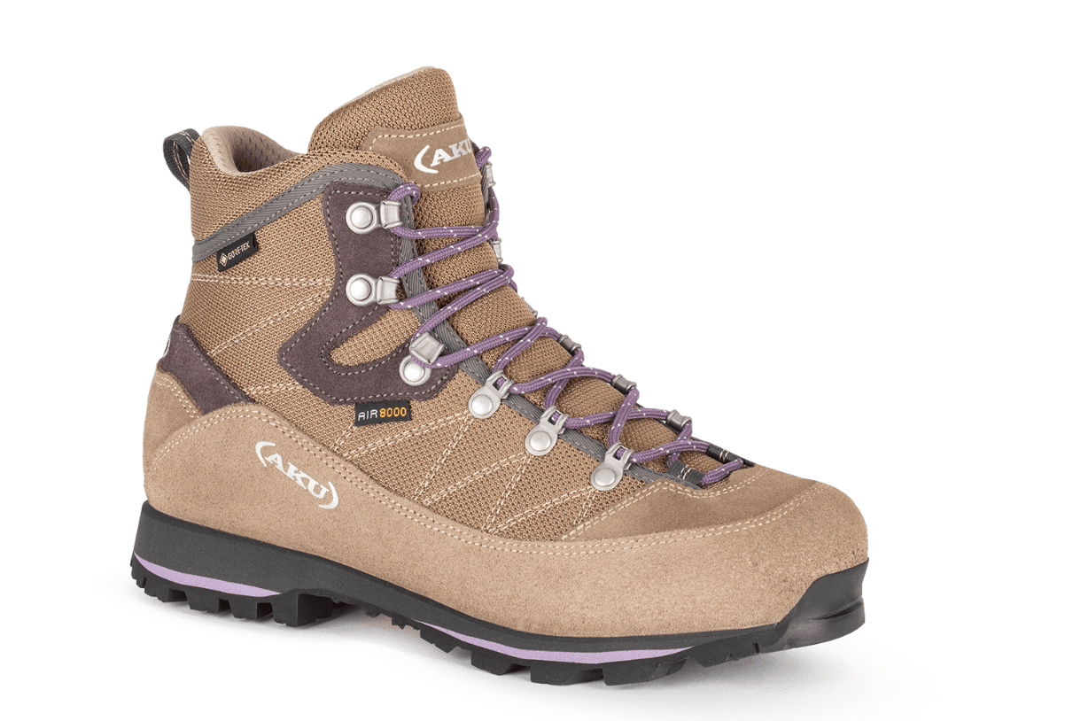 AKU Shoes 5 UK / Beige-Deep Violet AKU Trekker Lite III Wide GTX