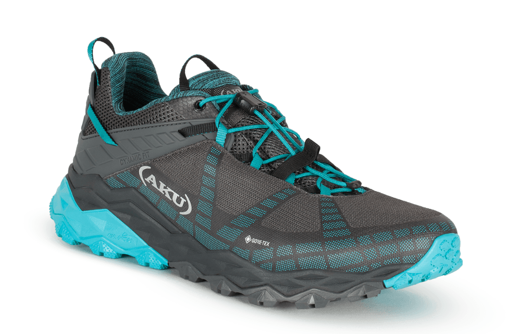 aku Shoes 5 UK / Black-Turquoise AKU Flyrock GTX W