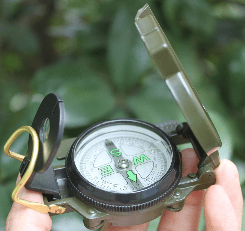 Army Style Compass Army Style Marching Lensatic Compass