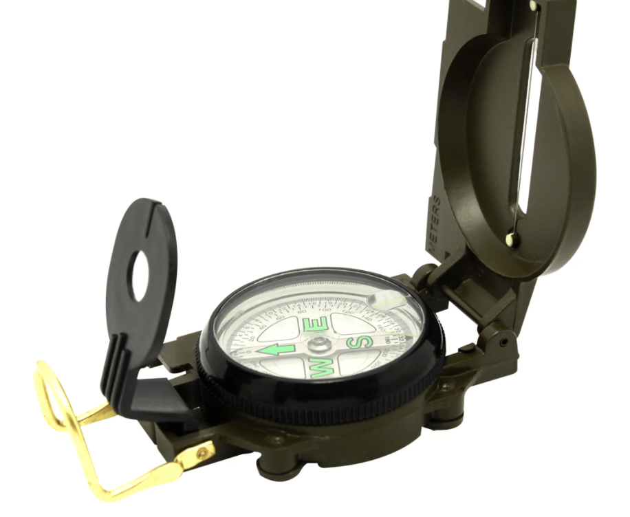 Army Style Compass Army Style Marching Lensatic Compass
