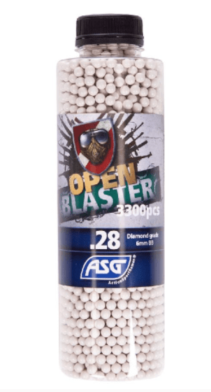 ASG BB's Open Blaster Airsoft BB 3300 pcs. in bottle