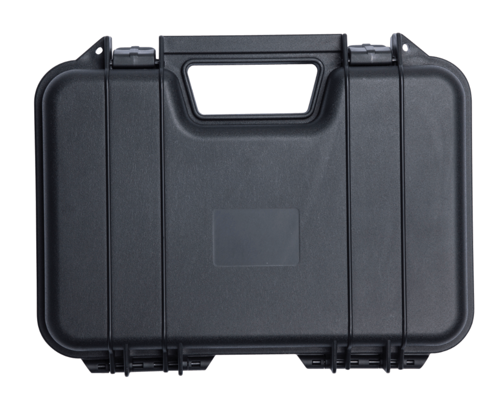 ASG Gun Case Black ASG Plasticbox, desert, 7x19x31 cm, 6 pcs.