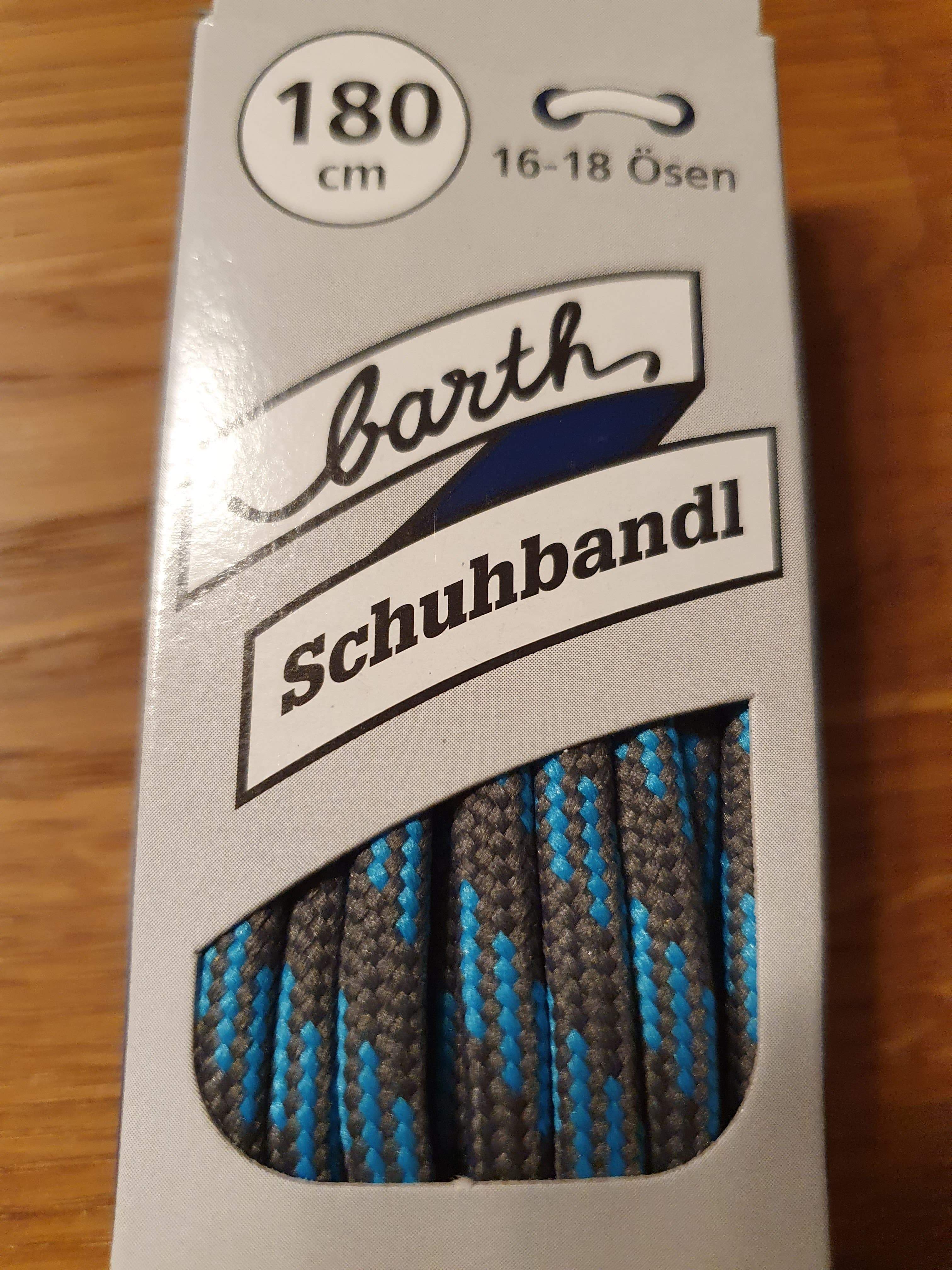 Barth Lace 180 cm / Grey/Blue Barth Lace 180cm Bergsport