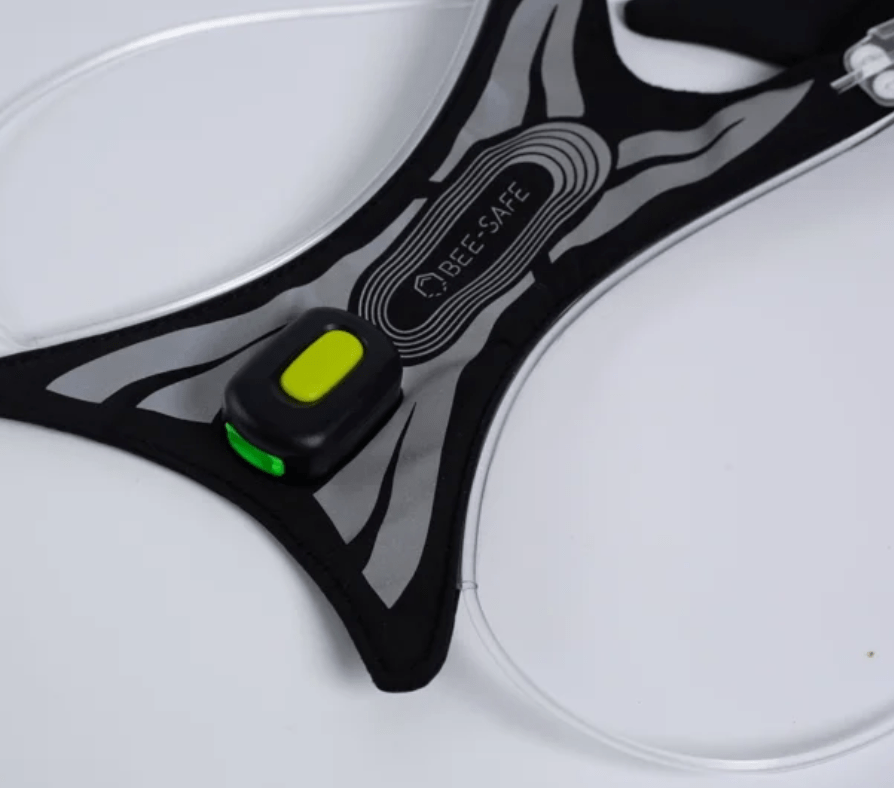 Bee-Safe Led Harnass Bee-Safe Led Vest USB Spider – Green