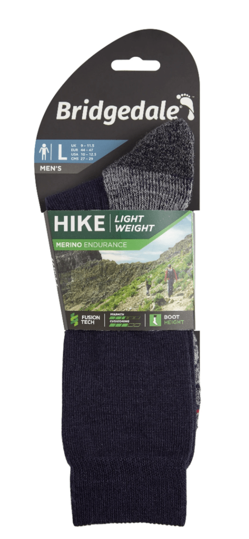 Bridgedale Socks Bridgedale Hike Lightweight Merino Socks M's
