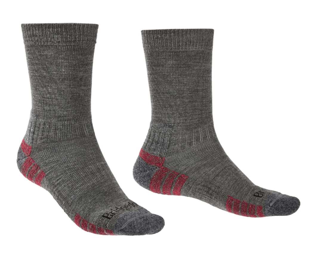 Bridgedale Socks S (36-39 EU) / Grey Heather Bridgedale Hike Lightweight Merino Socks M's
