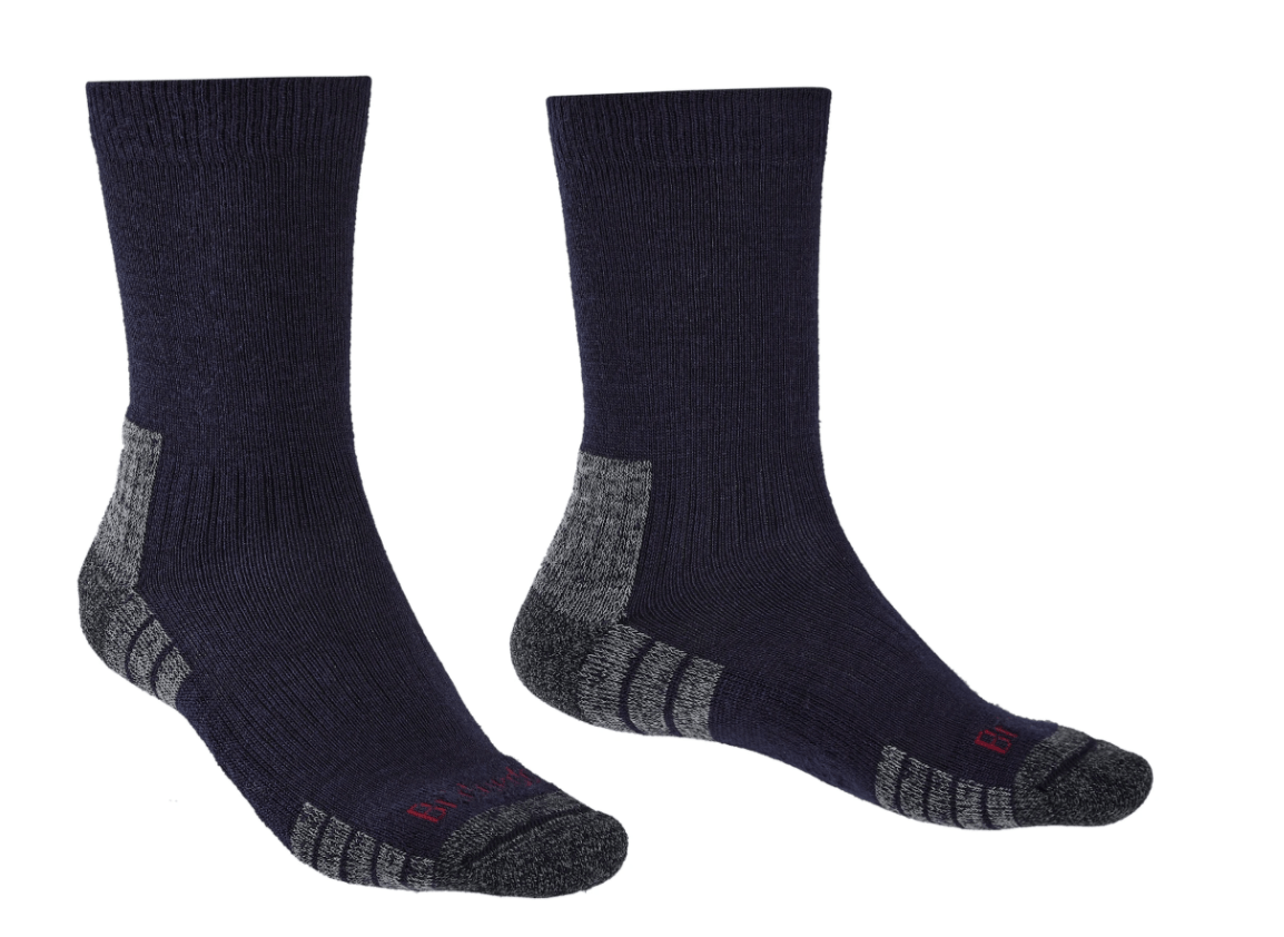 Bridgedale Socks S (36-39 EU) / Navy Grey Bridgedale Hike Lightweight Merino Socks M's