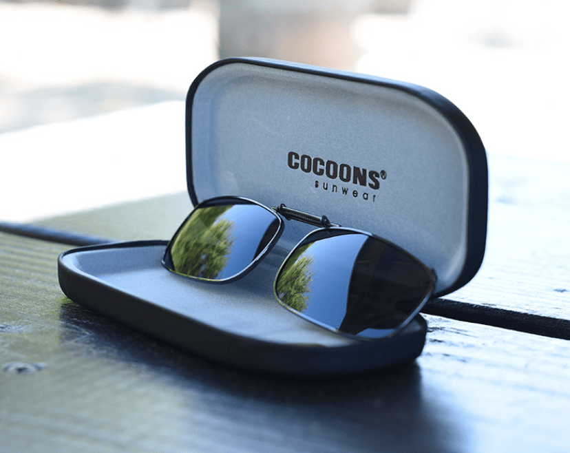 Cocoons Clip-On Cocoons Clip-Ons REC15-52 Gunmetal Polarized Gray
