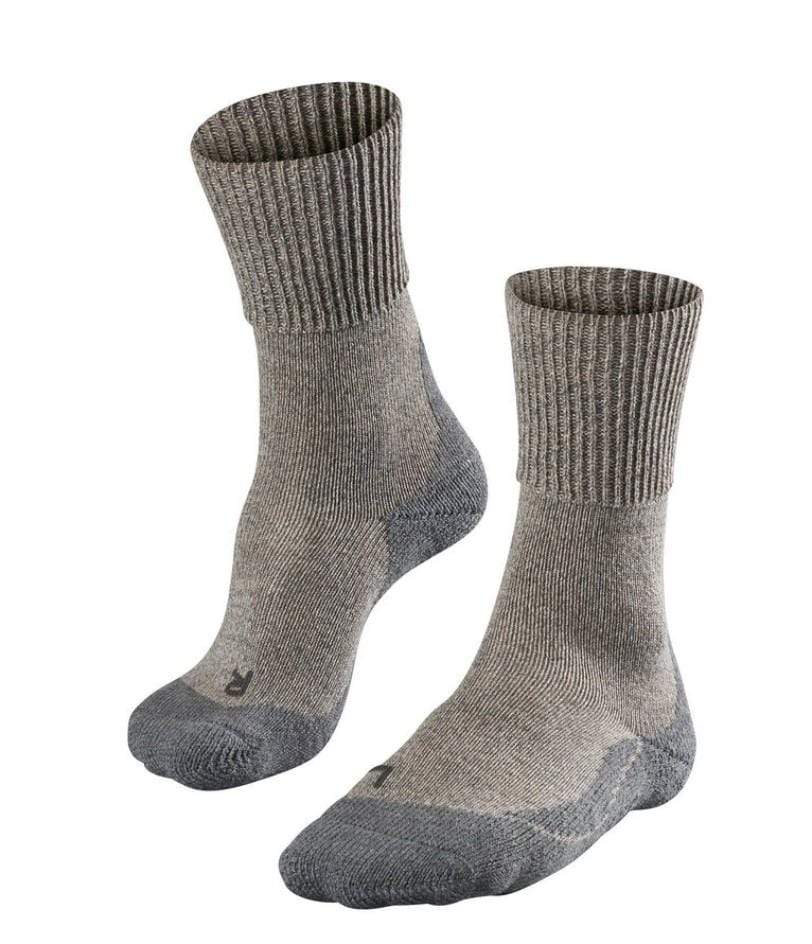 Falke Socks EUR 37-38 / kitt mouline Falke TK1 Wool Trekking Socks Women