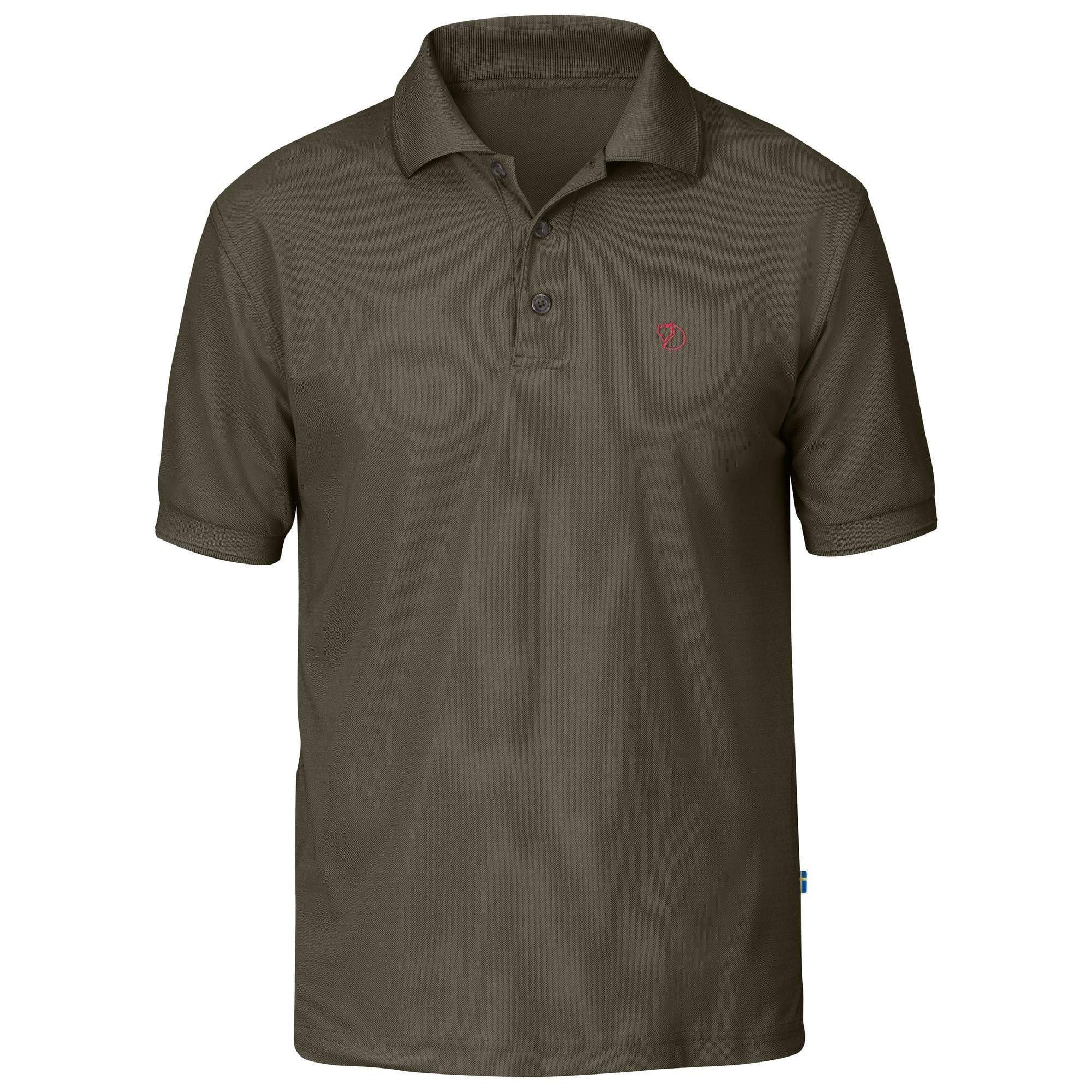 Fjällräven Polo 2XL / Tarmac Fjällräven Crowley Pique Polo Shirt