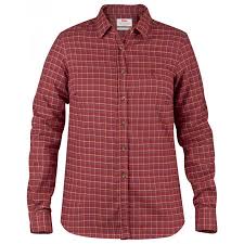 Fjällräven Shirt L / Autumn Leaf Fjällräven Sörmland Flannel Shirt W's